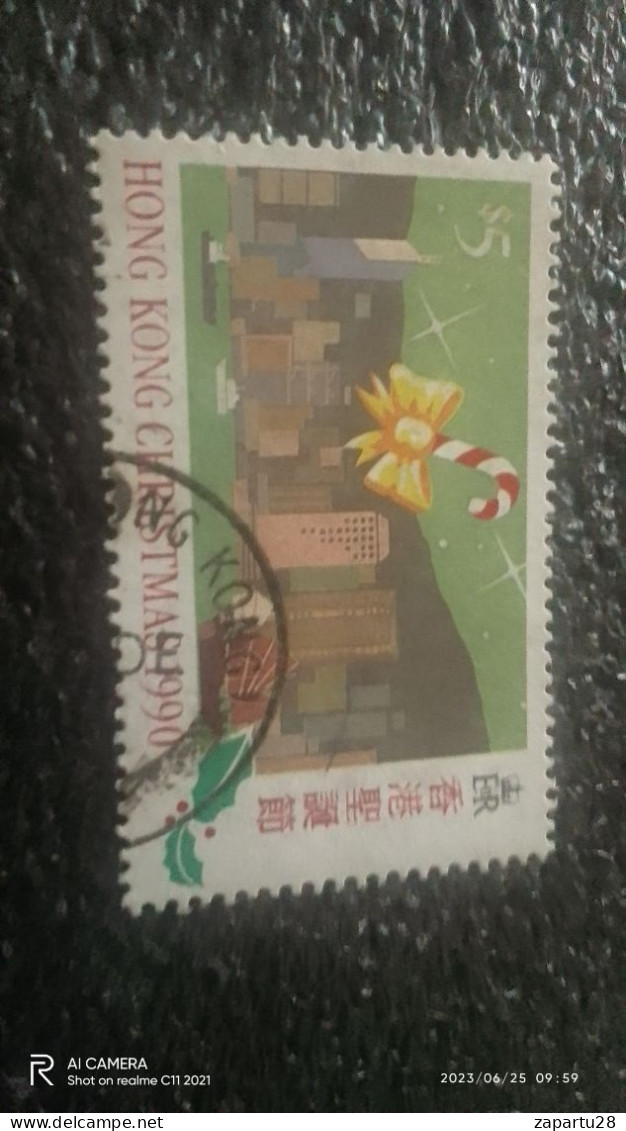 HONG KONG1980-90-               5$           USED - Gebraucht