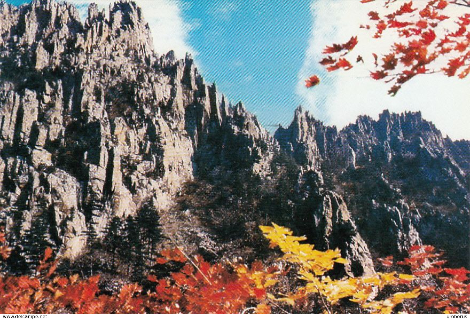 NORTH KOREA - Mt Kumgang-san - Manmulsang In Autumn - Corea Del Nord