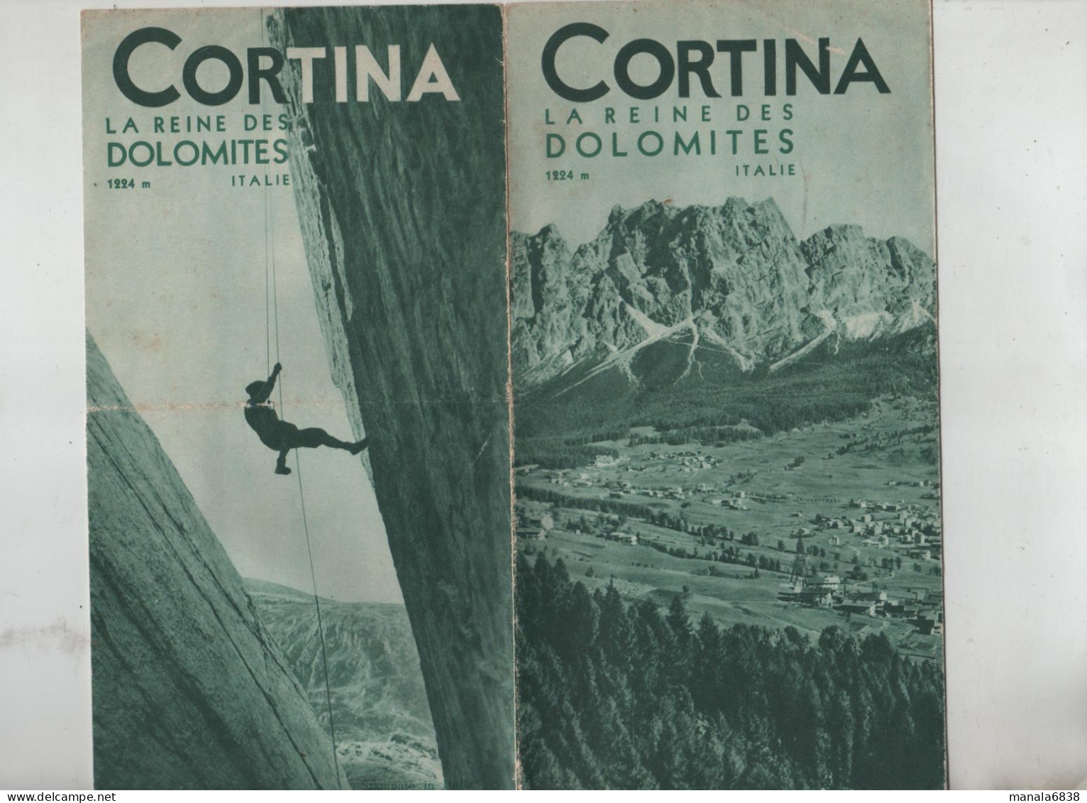 Cortina La Reine Des Dolomites - Reiseprospekte
