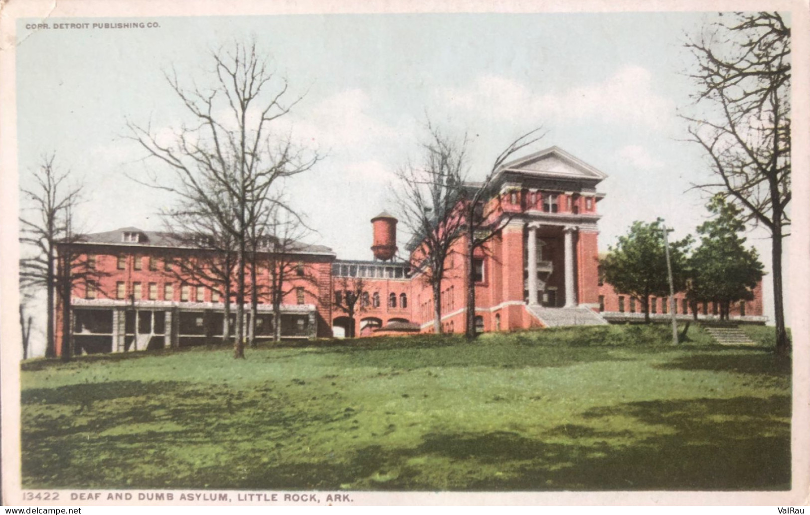 Little Rock - Deaf And Dumb Asylum - Asile Des Sourds-muets - CPA Couleur - Little Rock