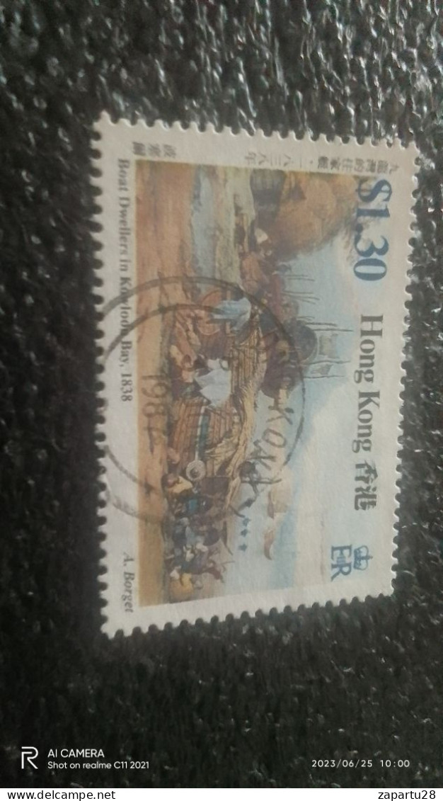 HONG KONG1980-90-               1.30$           USED - Used Stamps