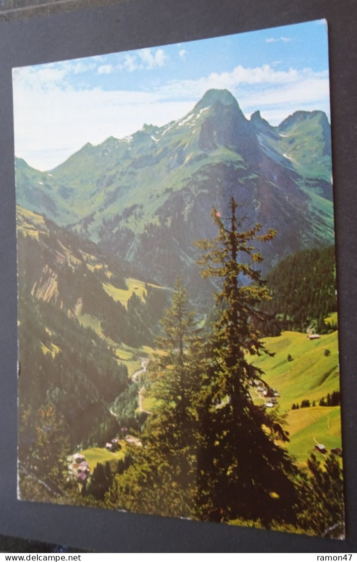 Schröcken Mit Hochkünzelspitze - Kunst- Und Ansichtskartenverlag Hugo Sedlmayr, Dornbirn - # 160 - Schröcken