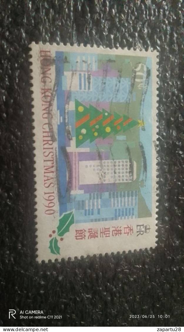 HONG KONG1980-90-              50C           USED - Gebruikt