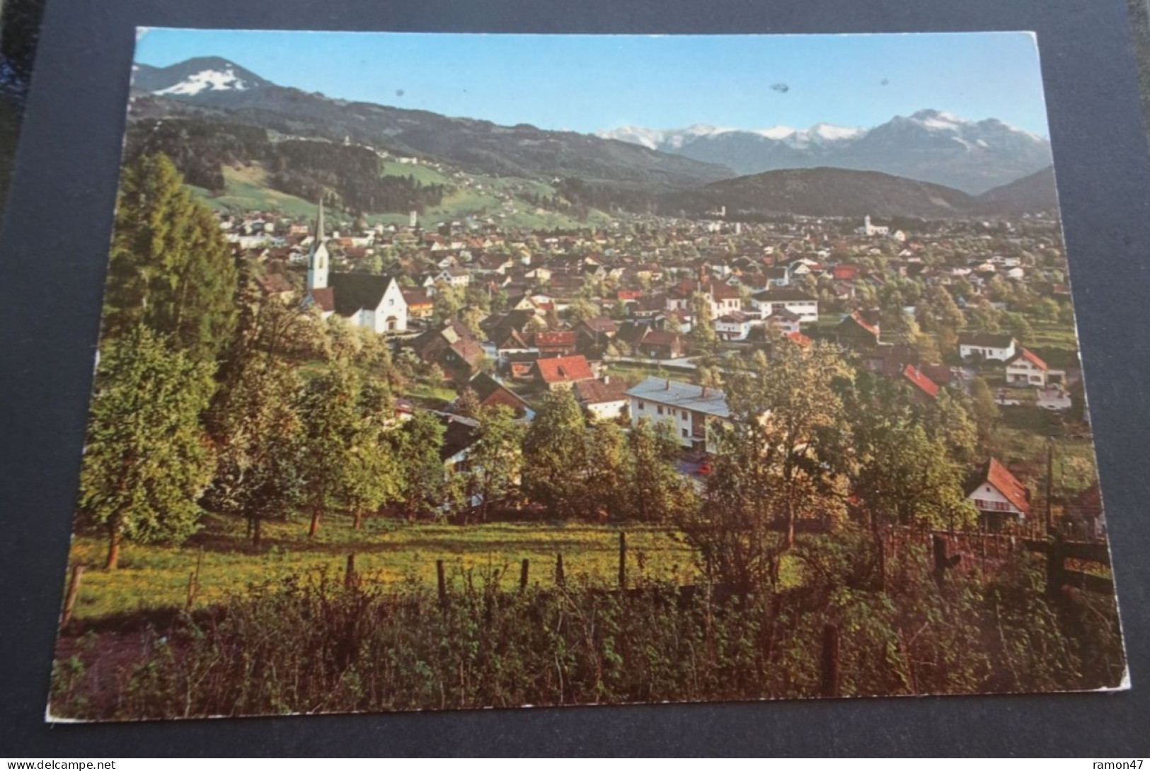 Röthis Gegen Batschuns, Muntlix, Sulz Und Walgauberge - Foto Diacenter H. Häusle, Koblach - # 256 - Feldkirch