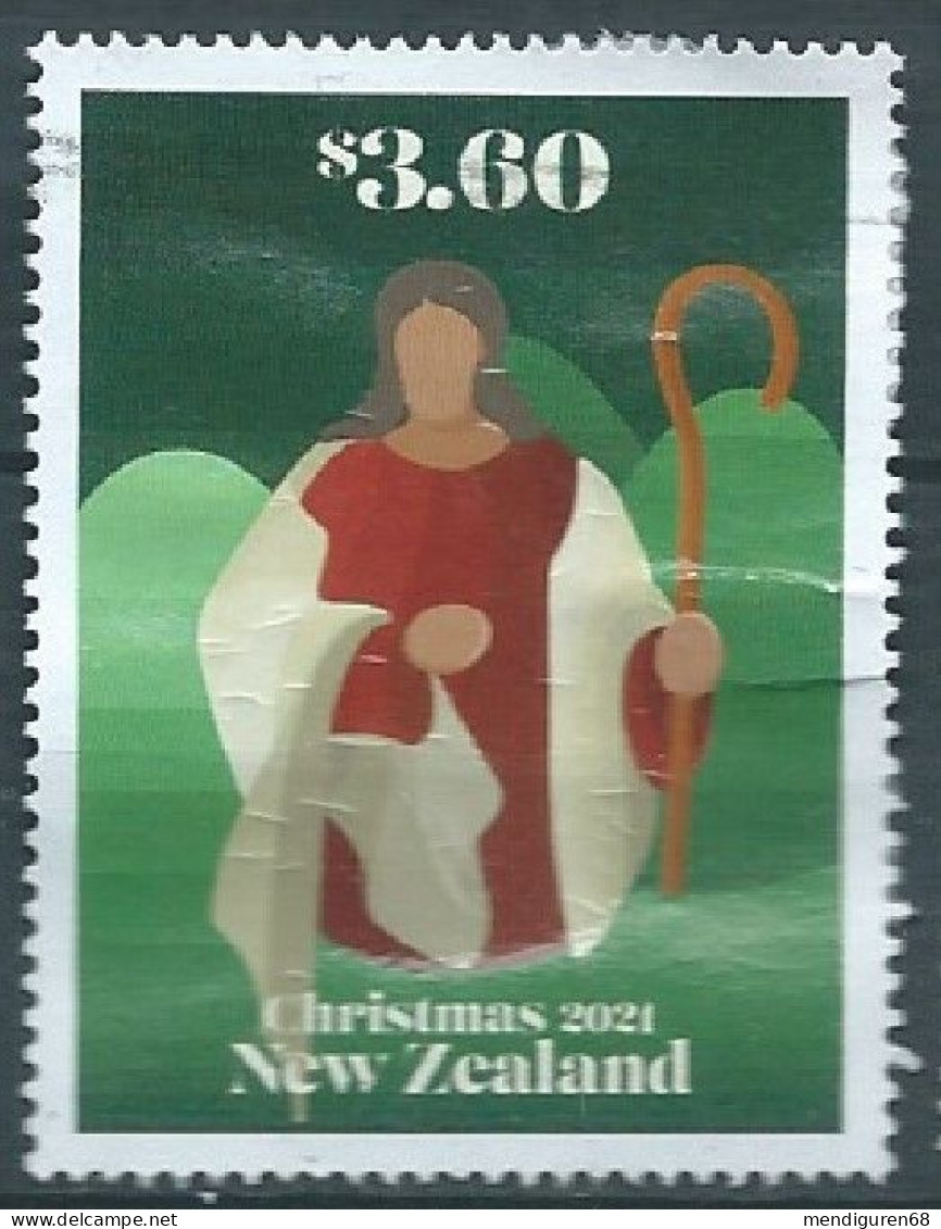 NEUSEELAND NOUVELLE ZÉLANDE NEW ZEALAND 2021 CHRISTMAS SHEPHERD USED MI 3913 SN 3001 YT 3676 SG 4254 - Gebruikt