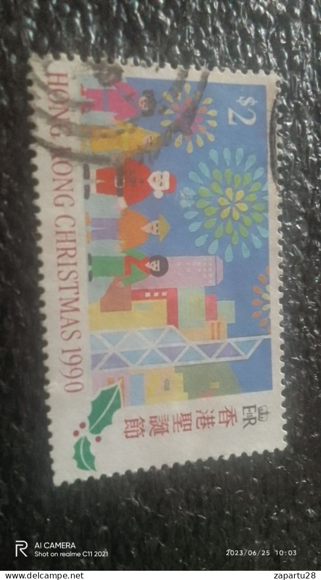 HONG KONG-1980-90-              2$          USED - Usati