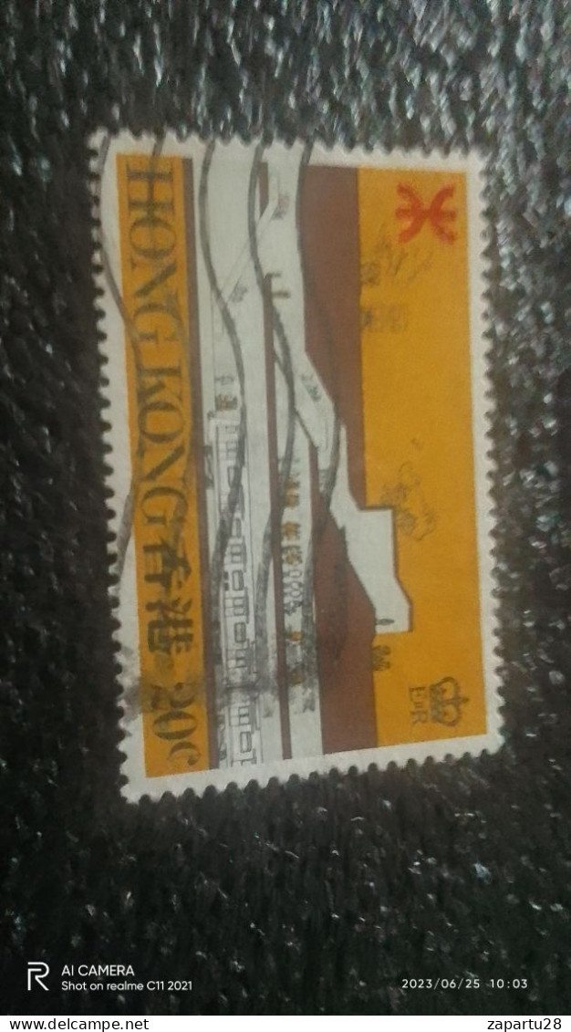 HONG KONG-1970-80-              20C          USED - Used Stamps