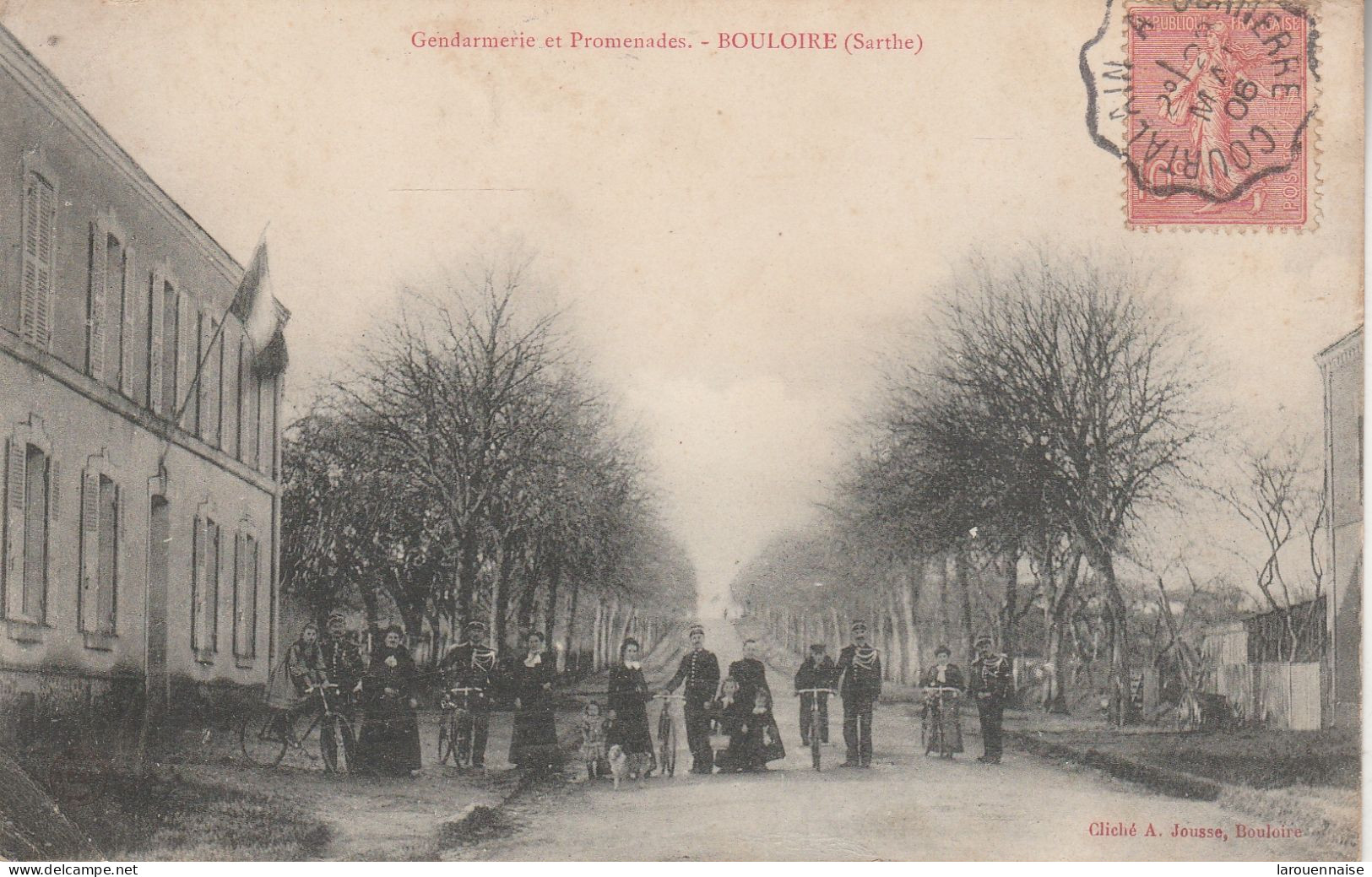 72 - BOULOIRE - Gendarmerie Et Promenades - Bouloire