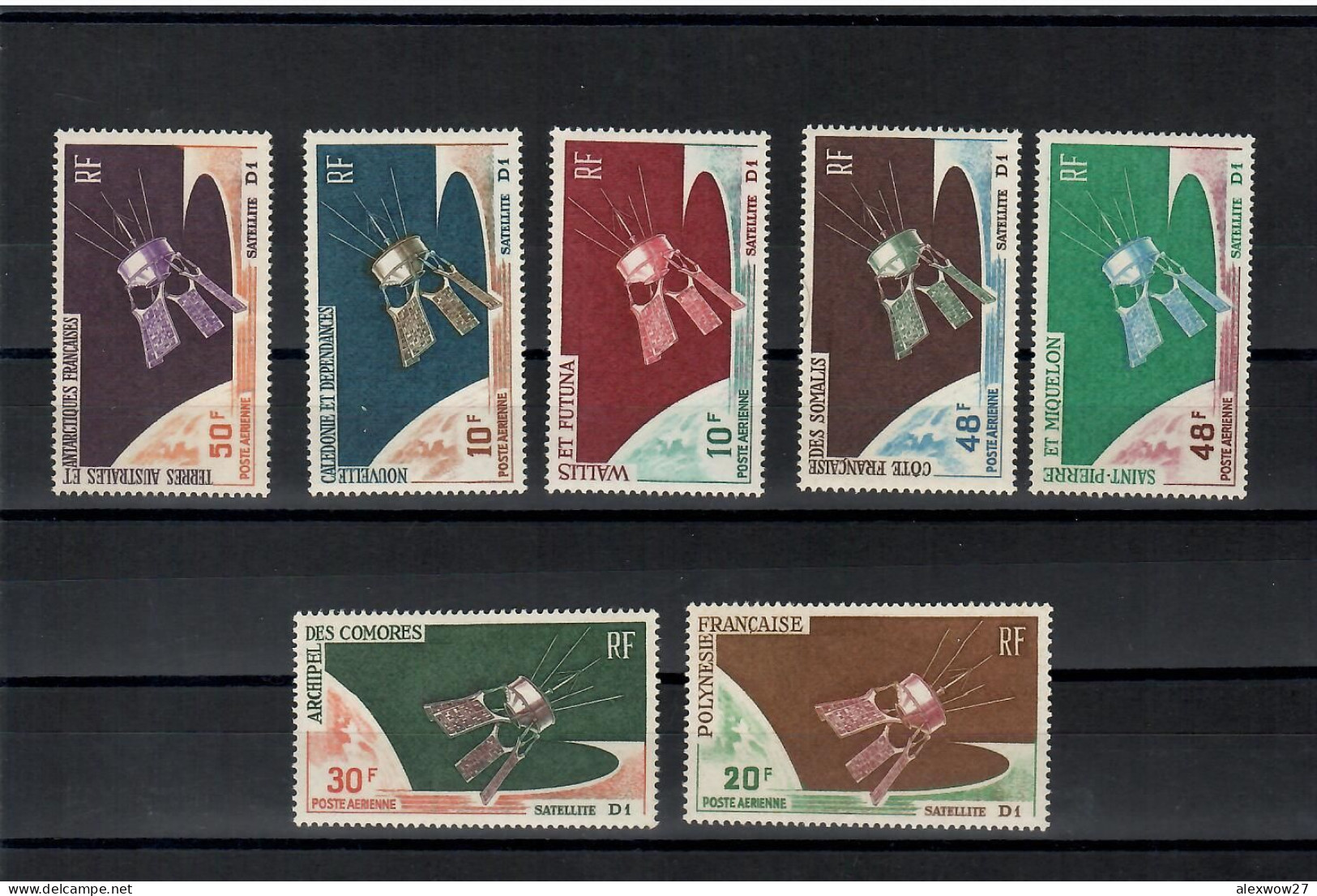 1966 SATELLITE D1 GIRO COMPLETO ** MNH / VF - 1966 Satellite D1