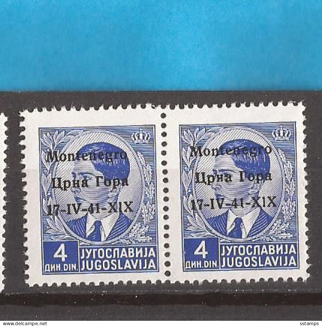 1 --  12   1941 ITALIA MONTENEGRO OCCUPAZZIONE EXCELLENT QUALITY FOR THE COLLECTION  MNH - Montenegro