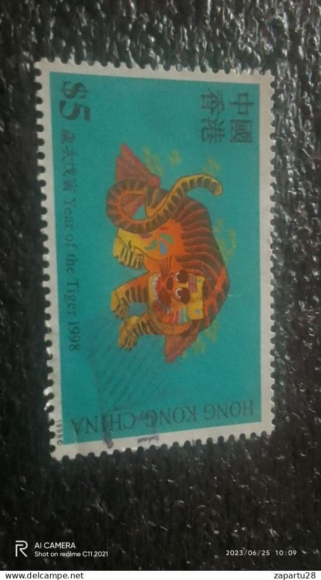 HONG KONG-1990-00-              5$        USED - Used Stamps