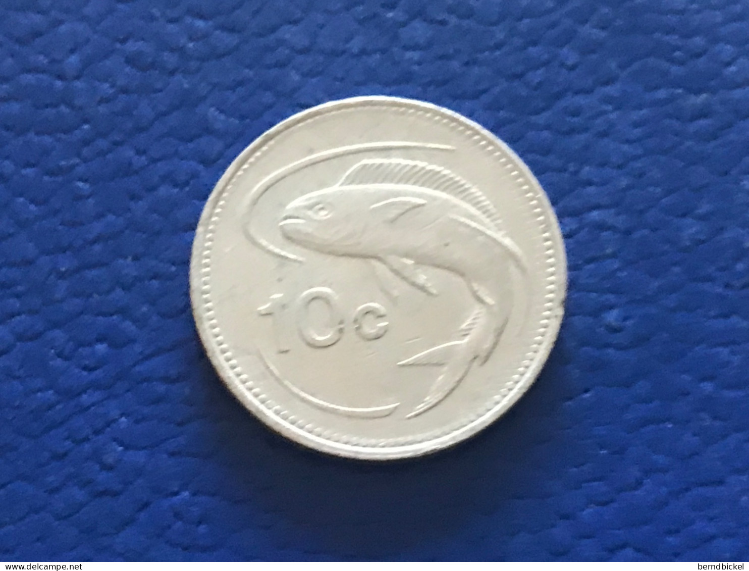 Münze Münzen Umlaufmünze Malta 10 Cents 1992 - Malte