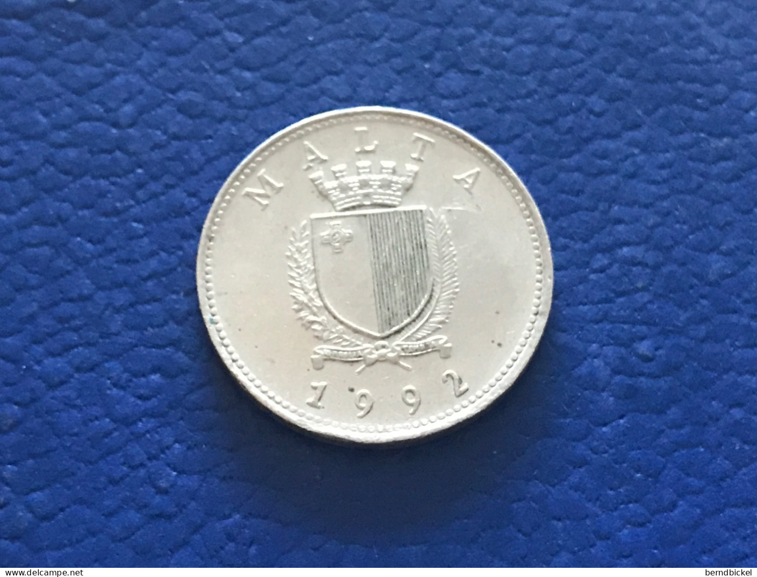 Münze Münzen Umlaufmünze Malta 10 Cents 1992 - Malte