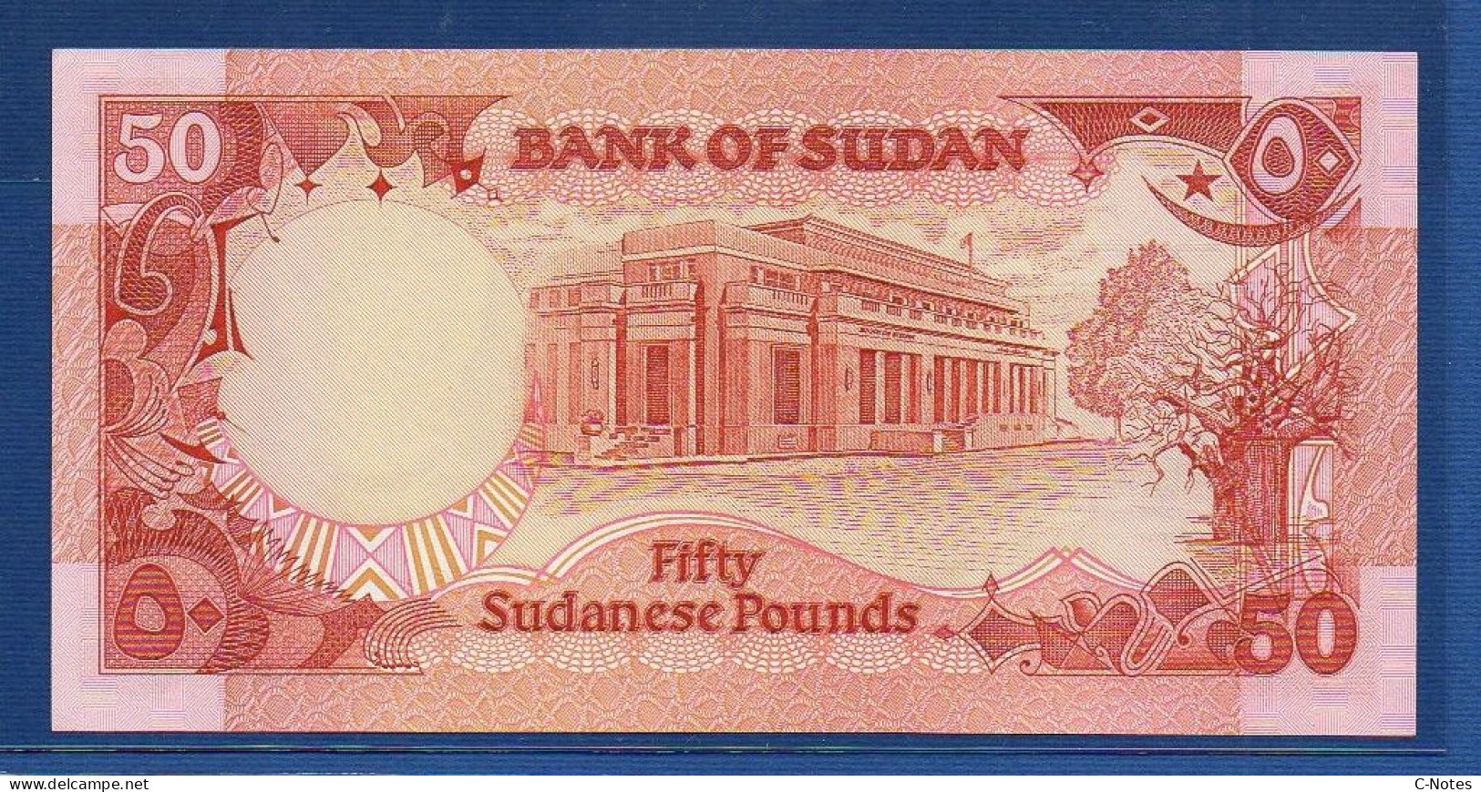 SUDAN - P.43a – 50 Sudanese Pounds 1987 UNC-, S/n G/59 892249 - Soudan