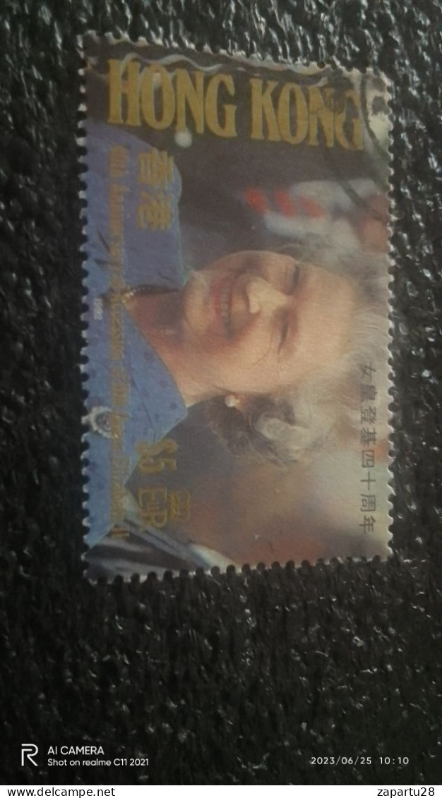 HONG KONG-1990-00-              5$        USED - Usati