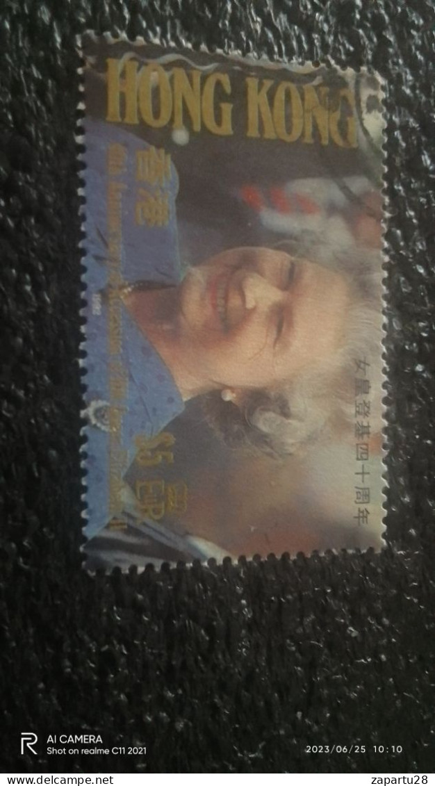 HONG KONG-1990-00-              5$        USED - Gebruikt