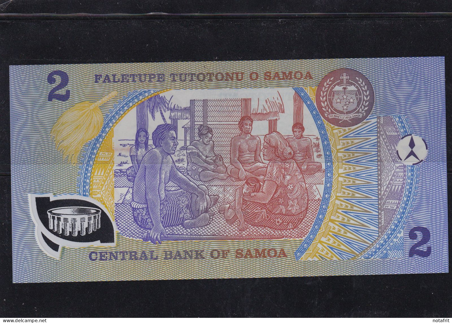 Samoa 2 Tala  ND  ( 1994 )  Polymer  Unc - Andere - Oceanië