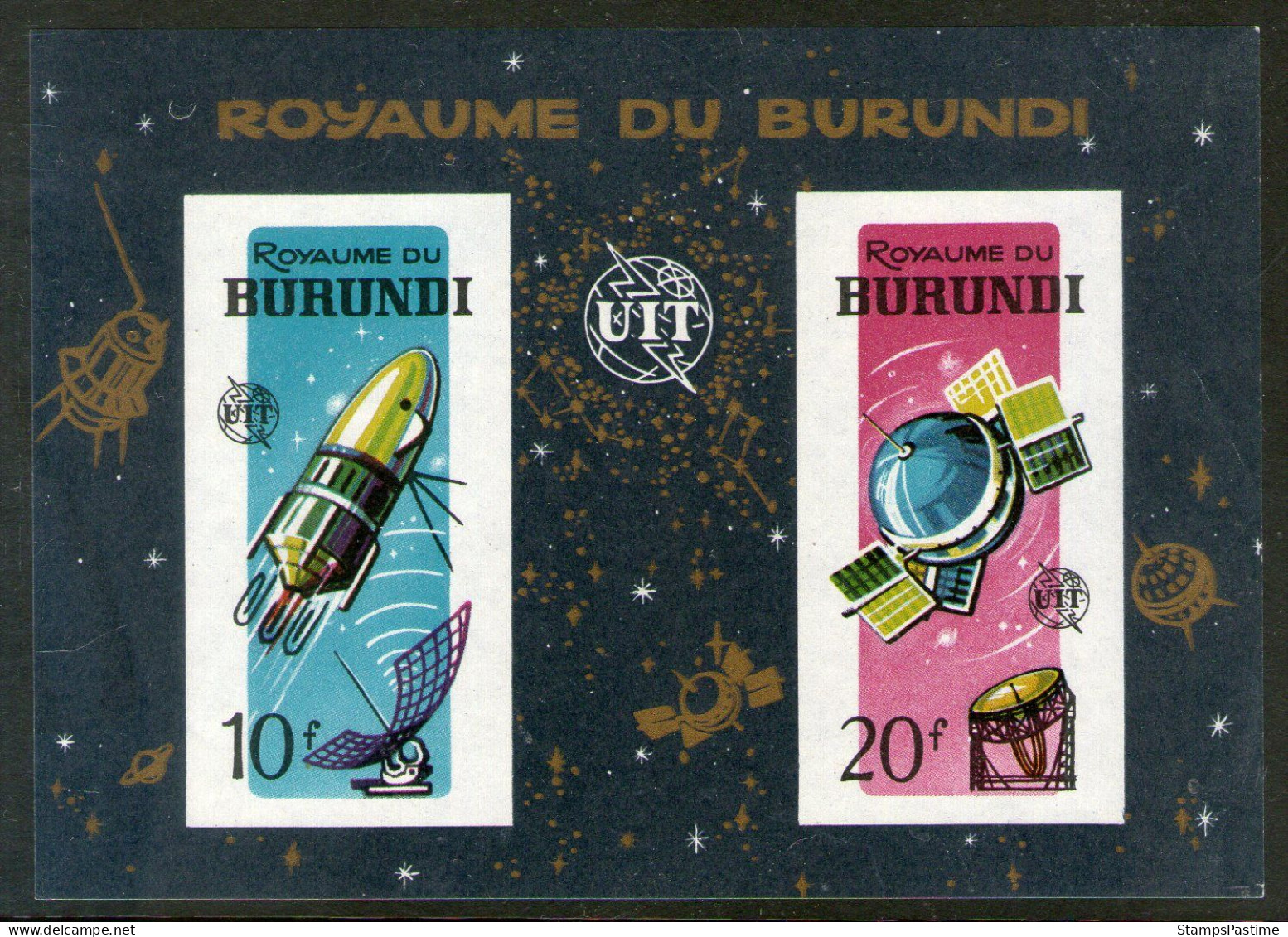 BURUNDI 6 Blocs Mint Espacio, Olimpíadas, Personalidades, Etc. – Valorizados En Catálogo € 46,00 - Blokken & Velletjes