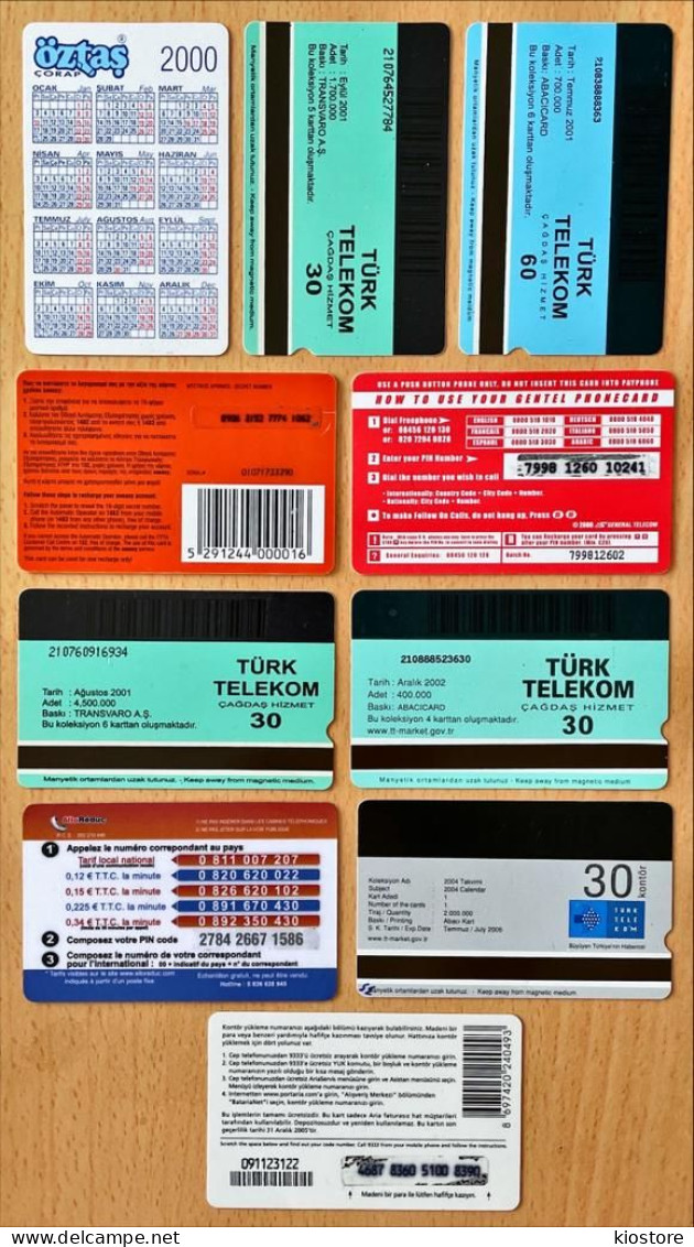 10 Different Phonecards For Collection - Lots - Collections