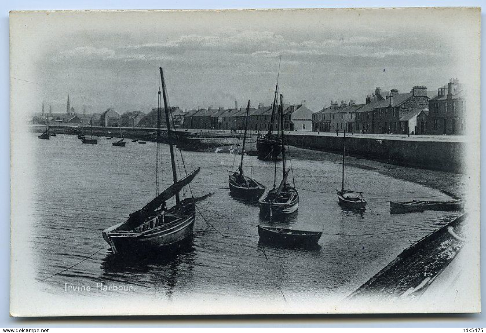 IRVINE HARBOUR (FISHING BOATS) - Ayrshire