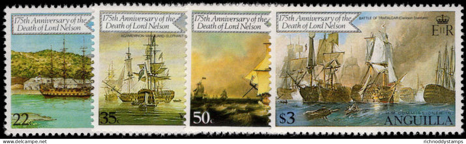 Anguilla 1981 Lord Nelson Unmounted Mint. - Anguilla (1968-...)