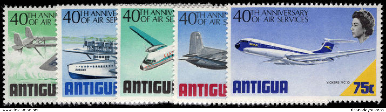 Antigua 1970 Antiguan Air Services Unmounted Mint. - 1960-1981 Ministerial Government