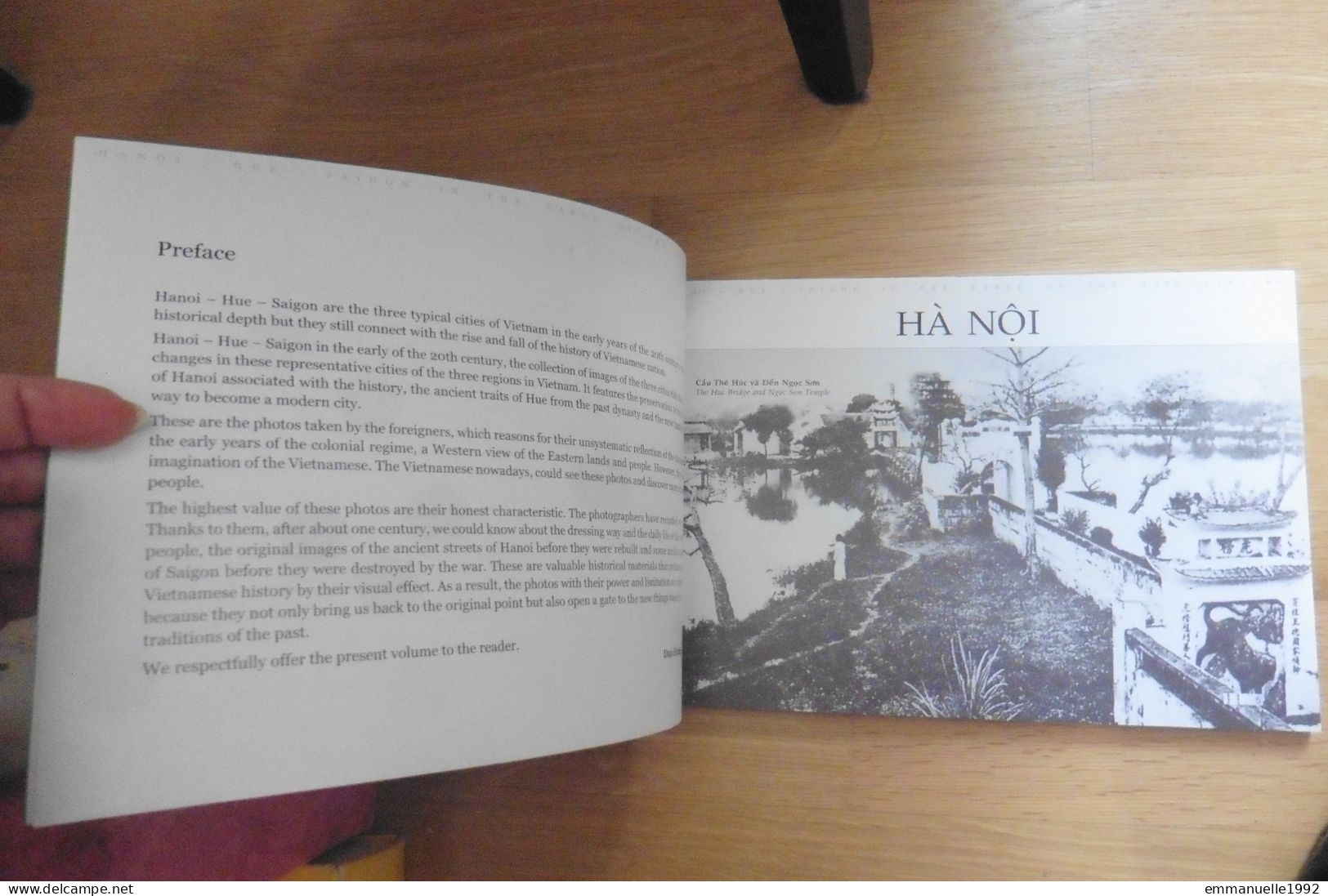 Hanoi Huê Saigon in the early of the 20th century photos & postcards - livre de cartes postales anciennes Indochine