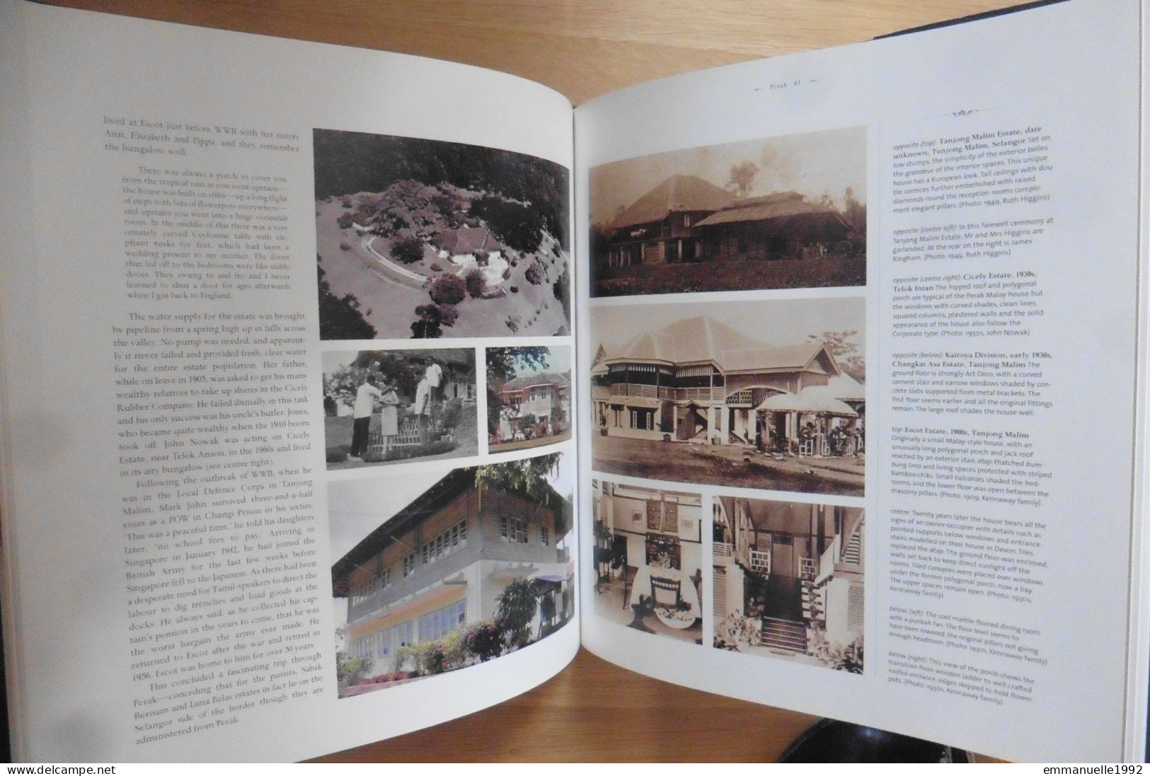 Book Livre The Planter's Bungalow A Journey Down The Malay Peninsula 2007 Jenkins Didier Millet Singapore - Asiatica