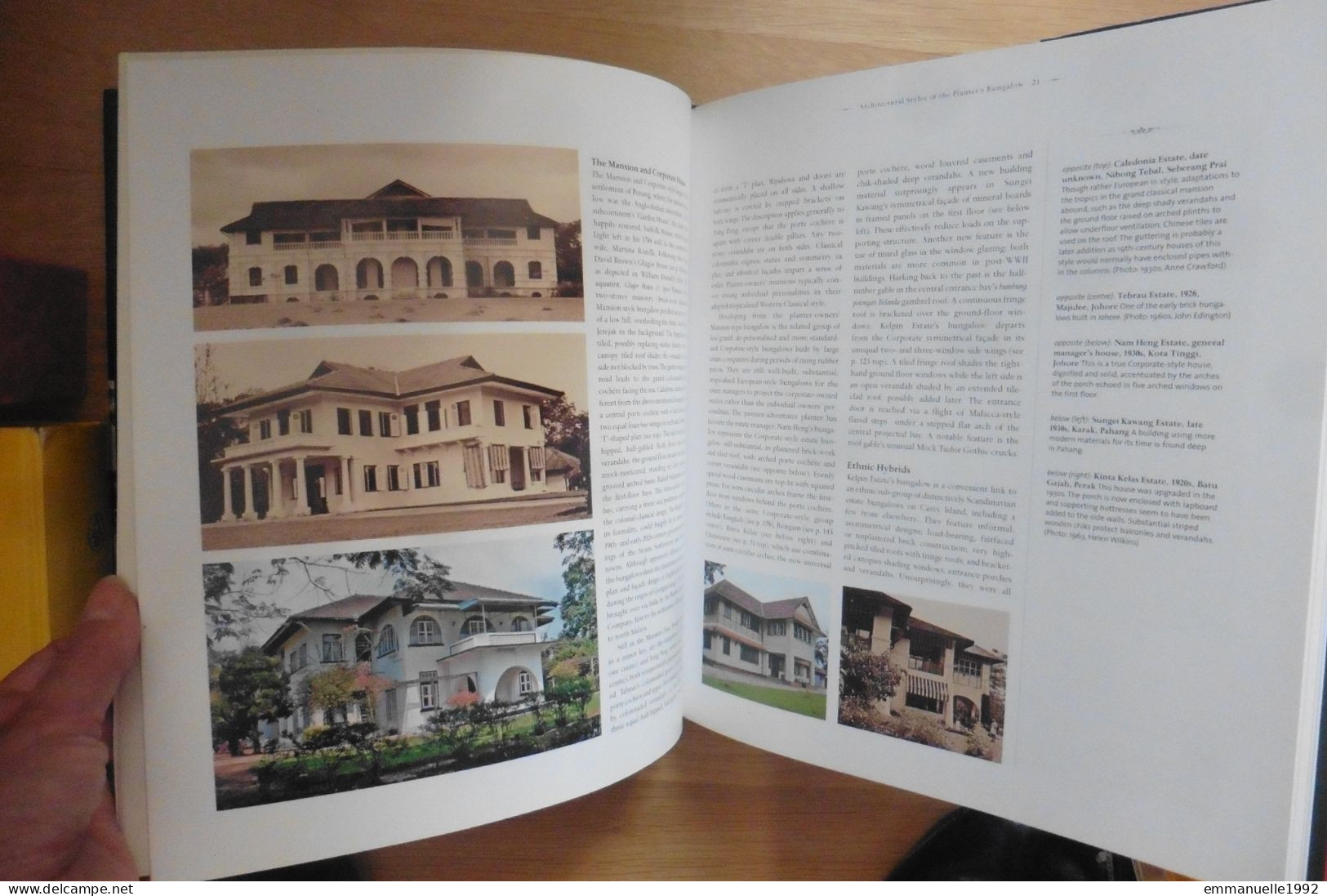 Book Livre The Planter's Bungalow A journey down the Malay Peninsula 2007 Jenkins Didier Millet Singapore