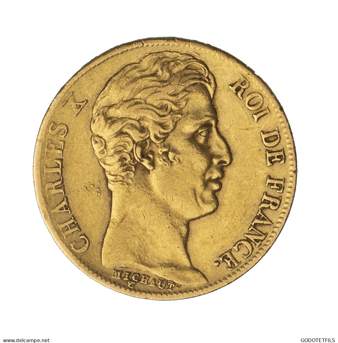 Charles X-20 Francs 1830 Paris - 20 Francs (oro)