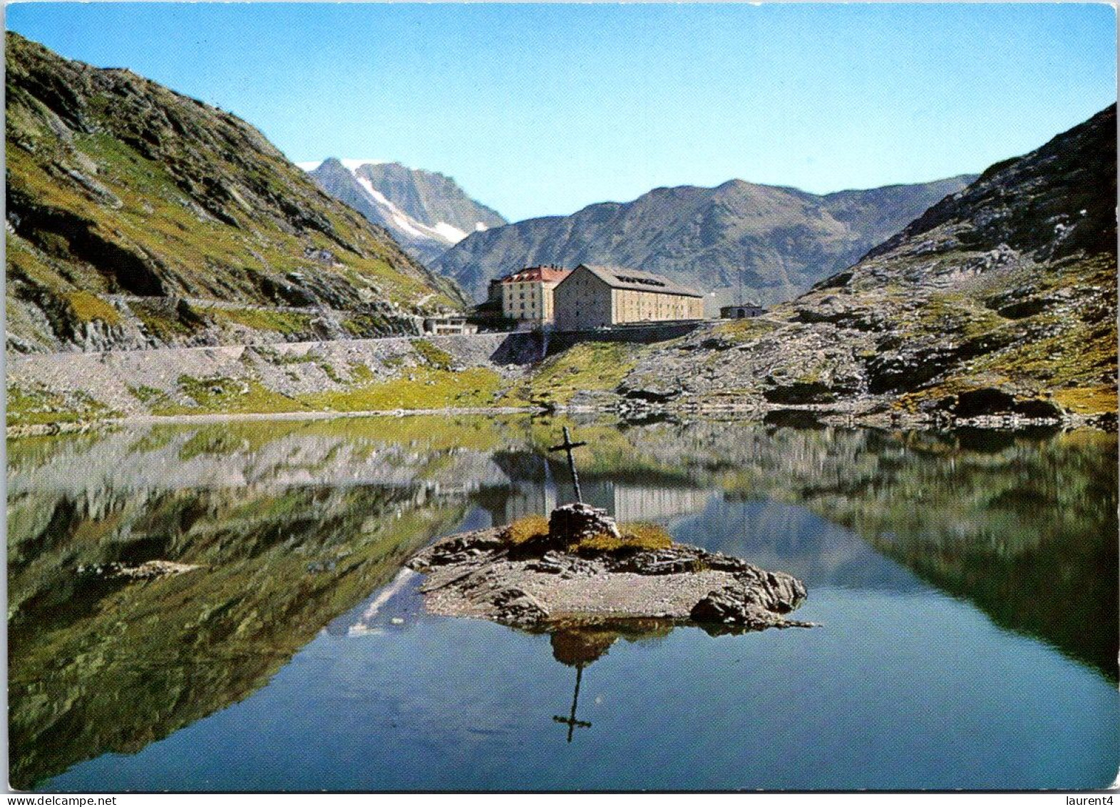 (4 R 43) Switzerland Lac Du Grand Saint Bernard (posted To France 1988) Hospice - Santé