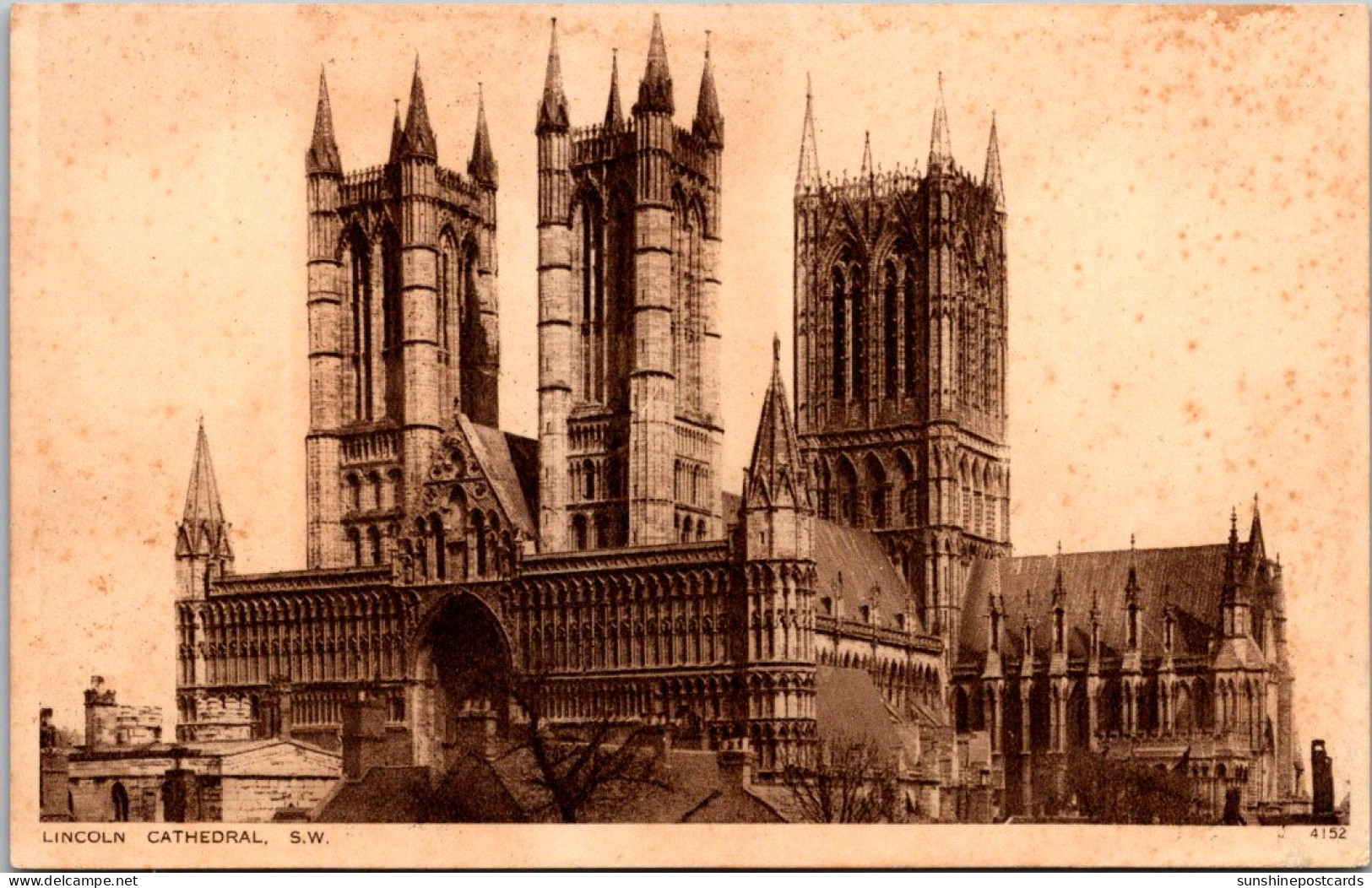 England Lincon The Cathedral - Lincoln