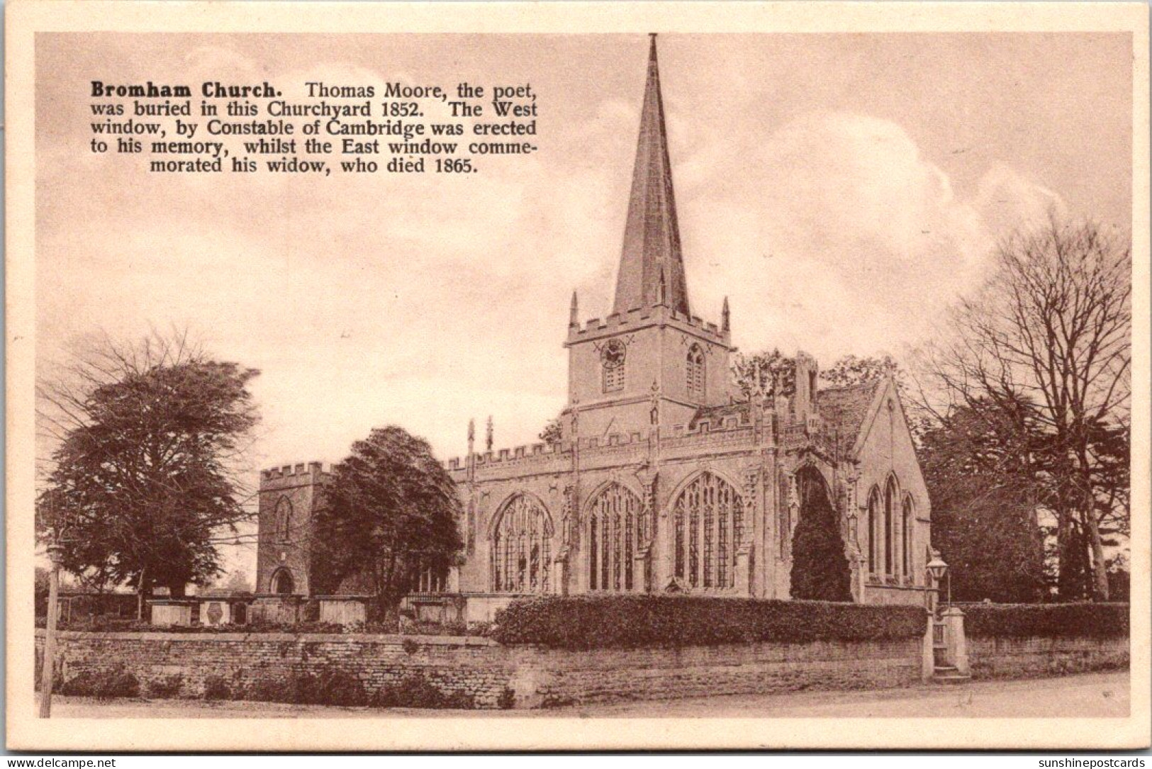 England Bedfordshire Bromham Church - Sonstige & Ohne Zuordnung