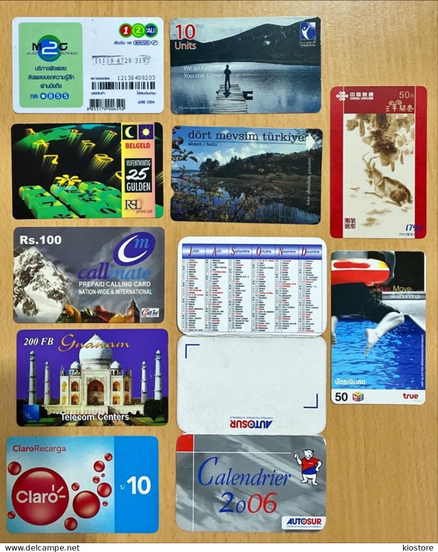 10 Different Phonecards For Collection - Lots - Collections