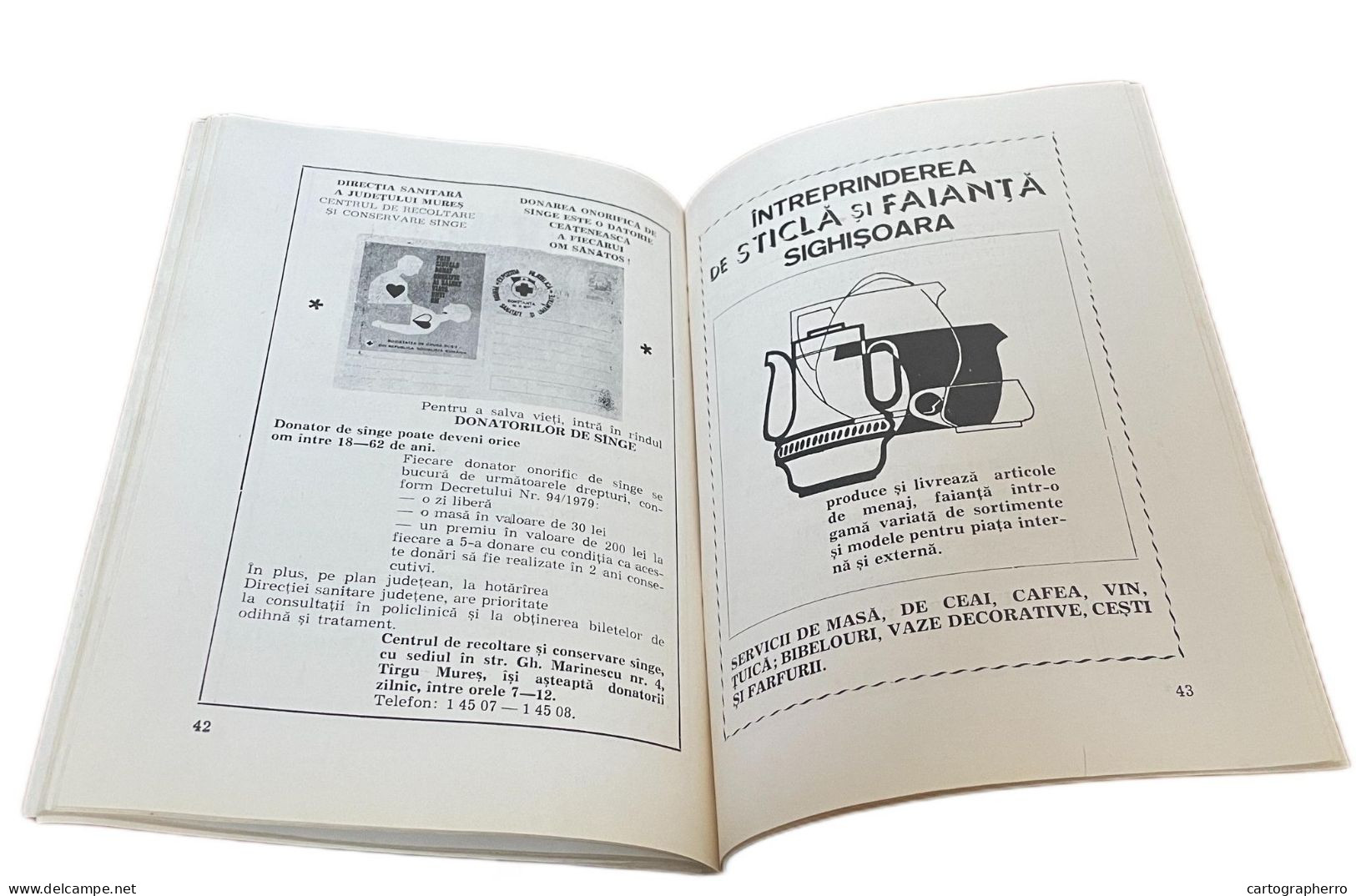 Romania expozitia filatelica omagiala catalog 1980 asociatia filatelistilor filiala Mures cerc filatelic Sighisoara