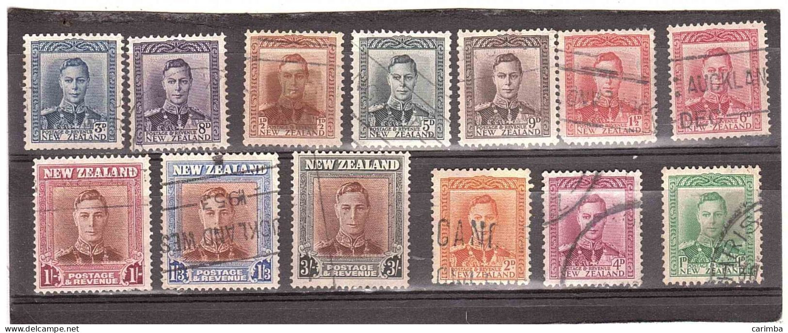 13 FRANCOBOLLI - Used Stamps