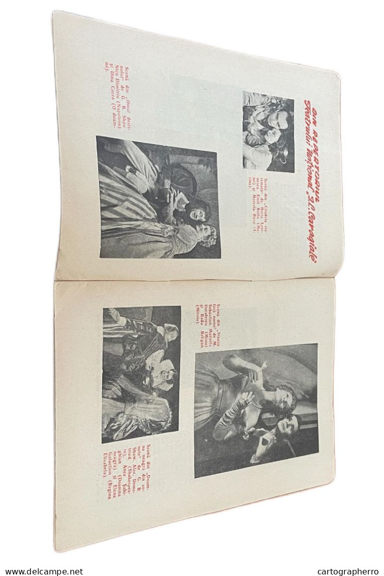 Romania revista Scena si Ecranul 1957 format 14 x 20 cm