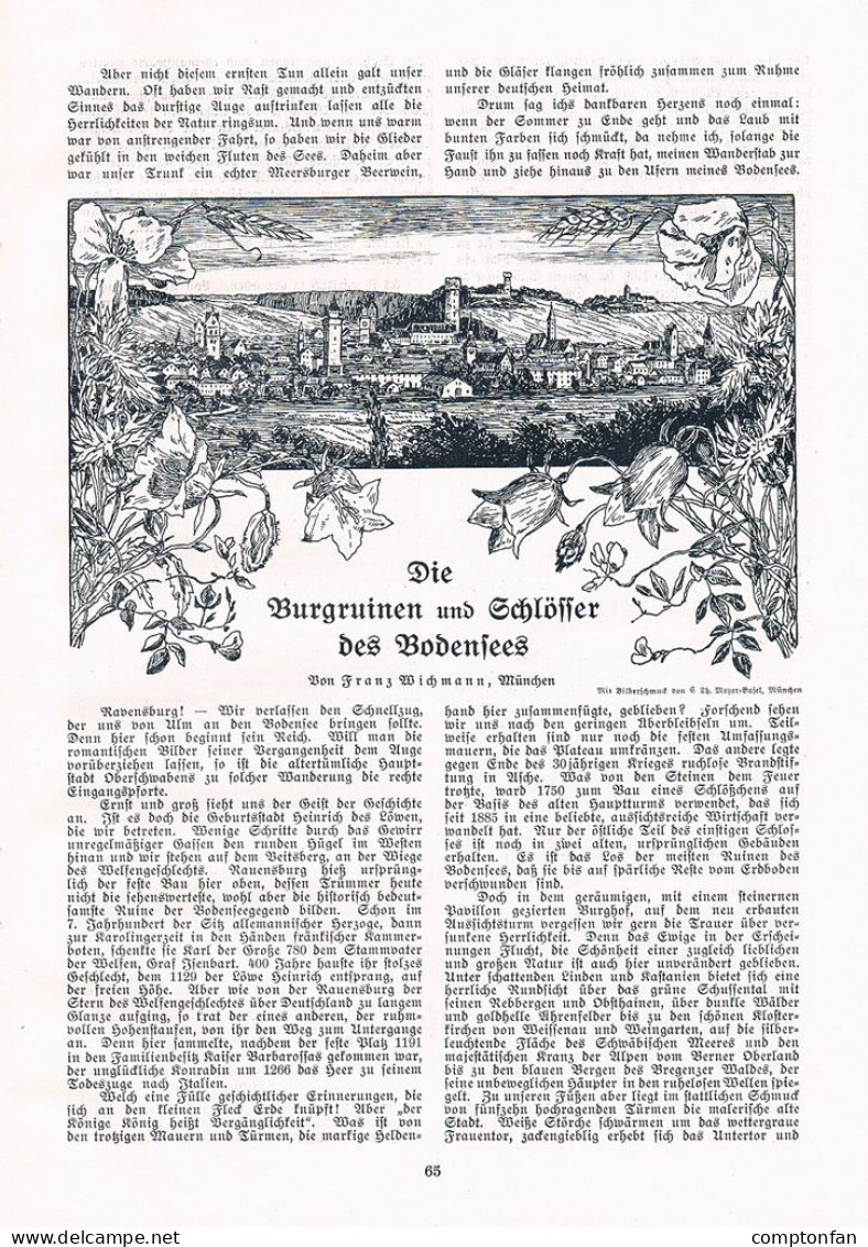 A102 1390 Am Bodensee Zeppelin Pulverturm Obstbau Diemer 10 Artikel / Bilder 1907