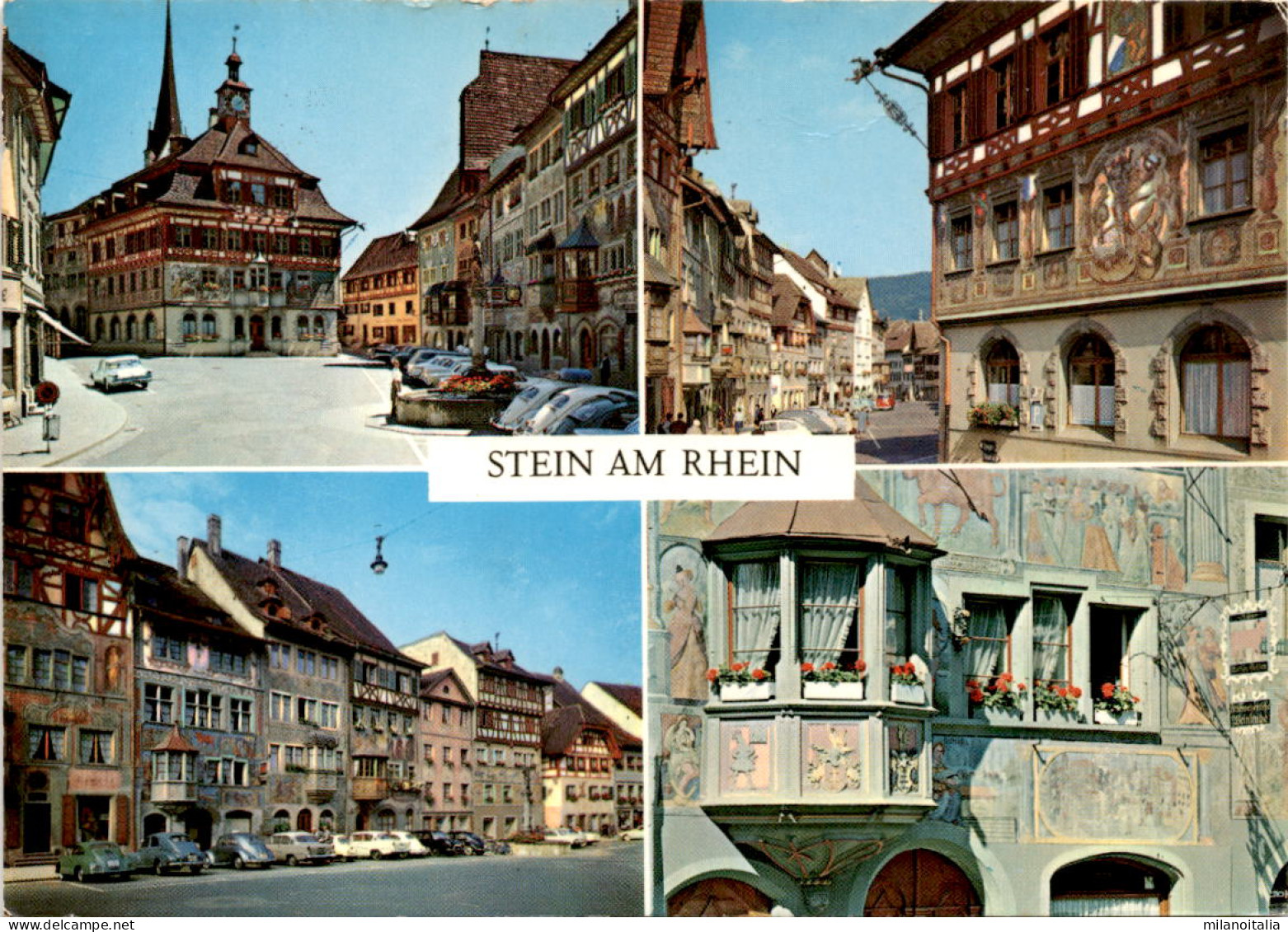 Stein Am Rhein - 4 Bilder (8058) * 6. 9. 1972 - Stein Am Rhein