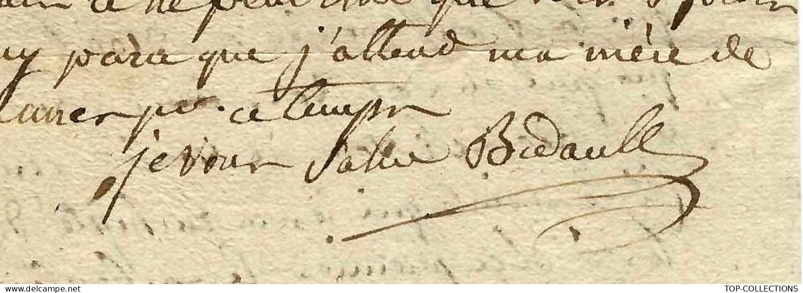 1797 LETTRE COMPLETE ET SIGNEE Adressée Au  Citoyen Carré  Forges Du Vaublanc  Sans Marque Postale V.SCANS - Documenti Storici