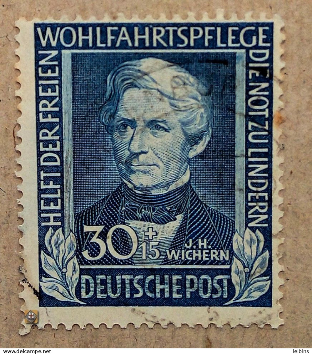 1949 Bundesrepublik Deutschland Mi.120, 30pf /o - Gebraucht