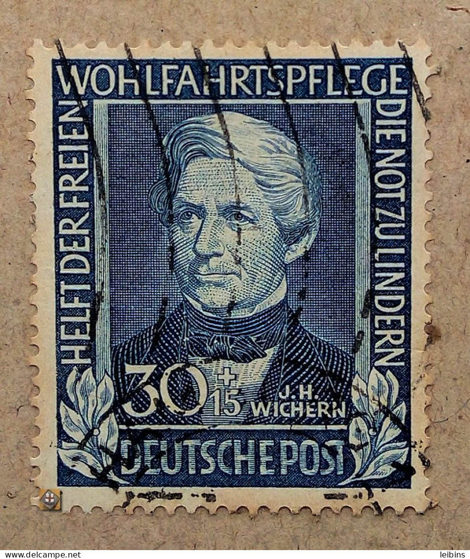 1949 Bundesrepublik Deutschland Mi.120, 30pf /o - Gebraucht