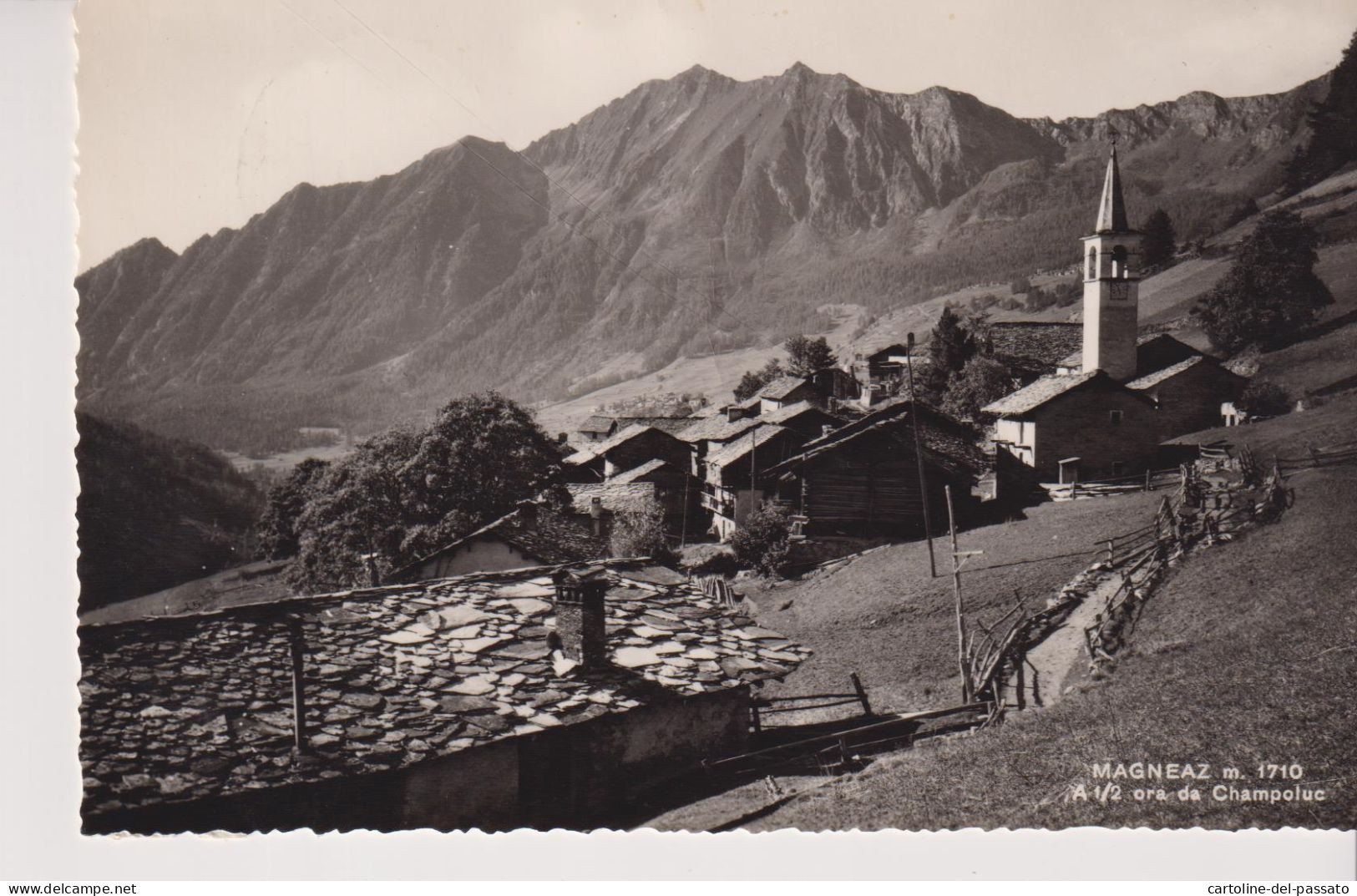 MAGNEAZ  AYAS AOSTA  CHAMPOLUC  VG 1952 - Aosta