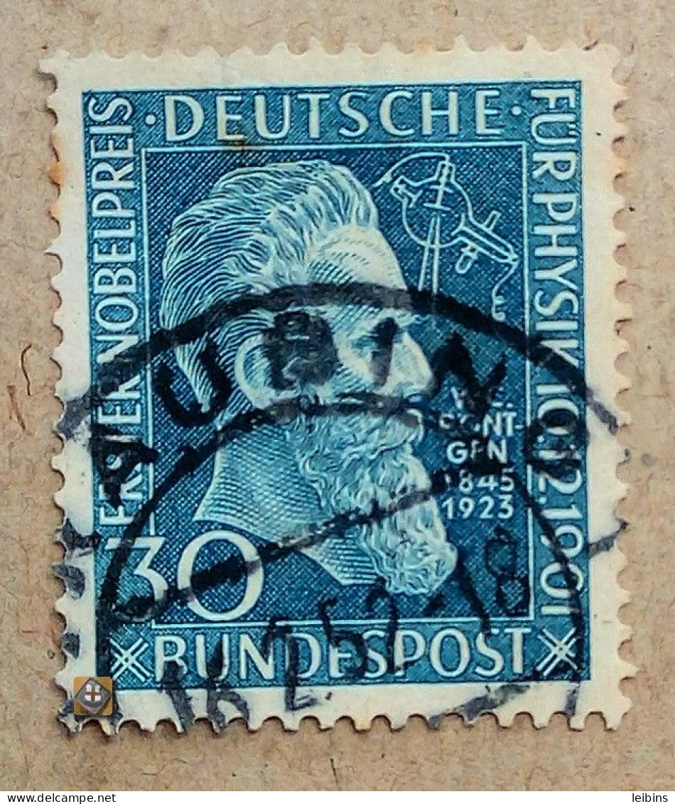 1951 Bundesrepublik Deutschland Mi.147, 30pf /o ! - Gebraucht