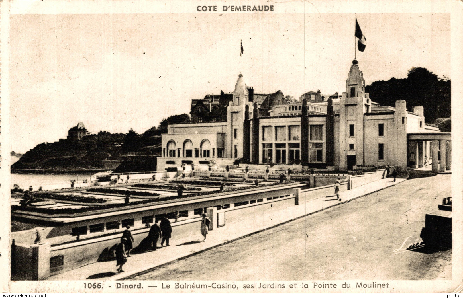 N°106311 -cpa Dinard -le Balnéum Casino- - Casino'