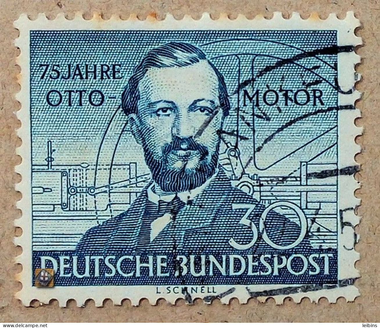 1952 Bundesrepublik Deutschland Mi.150, 30pf /o - Gebraucht