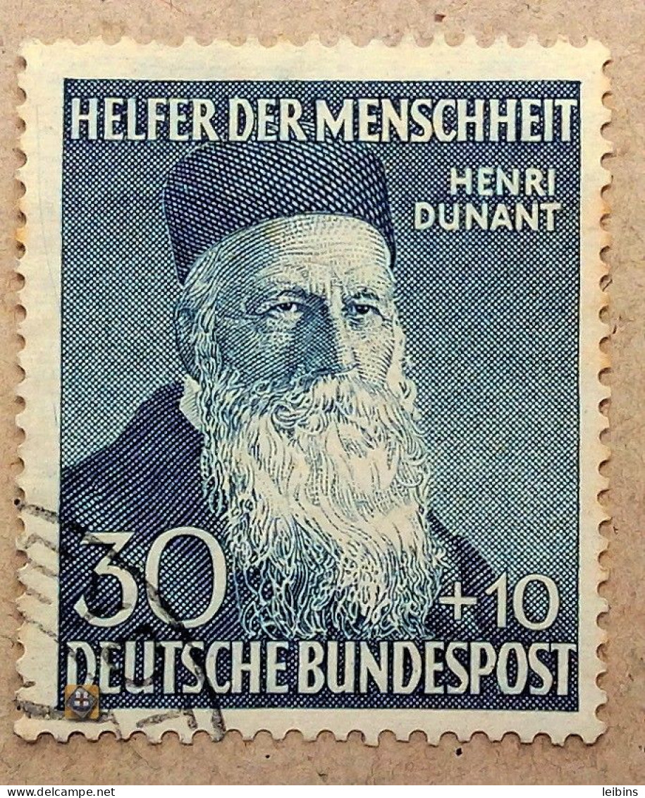 1952 Bundesrepublik Deutschland Mi.159, 30pf /o - Gebraucht