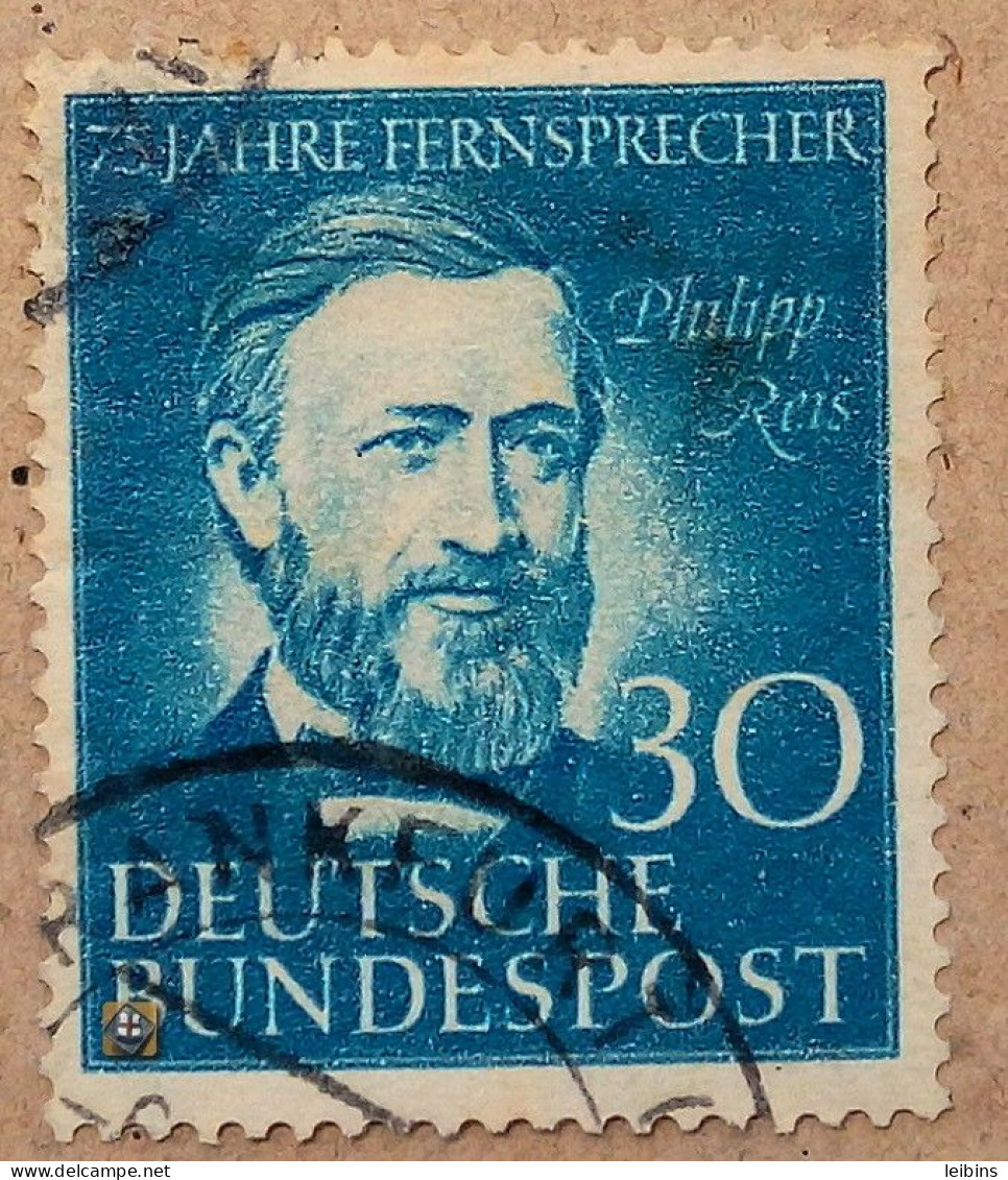 1952 Bundesrepublik Deutschland Mi.161, 30pf /o - Gebraucht