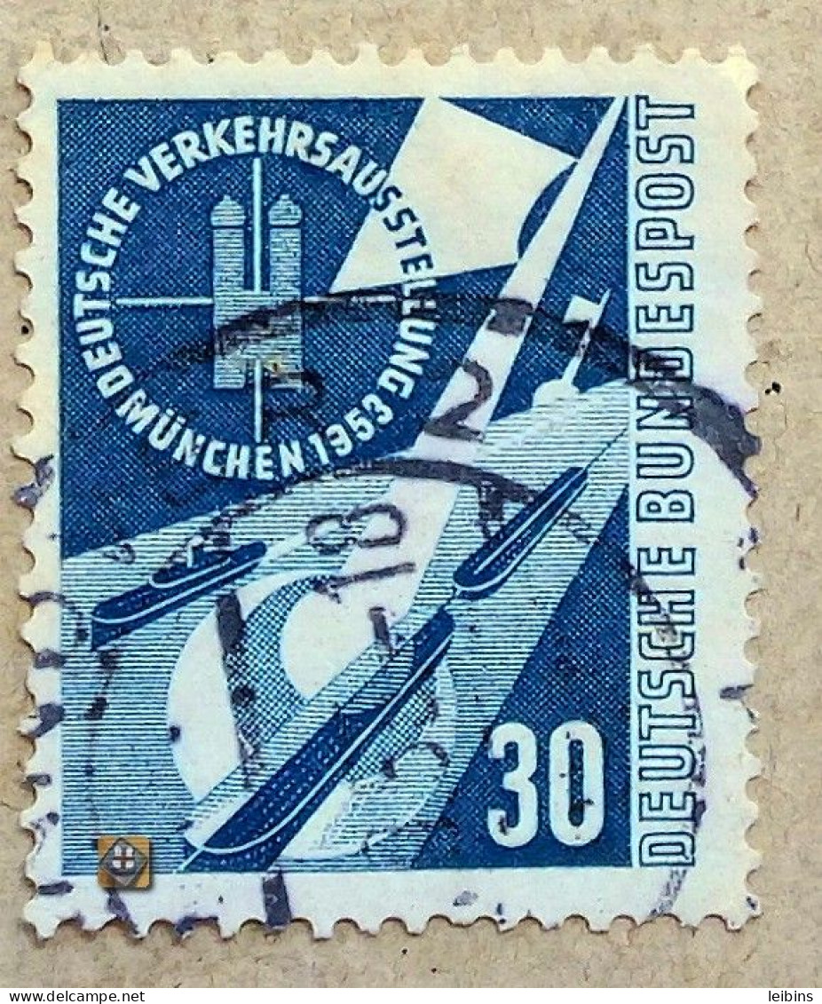 1953 Bundesrepublik Deutschland Mi.170, 30pf /o - Gebraucht