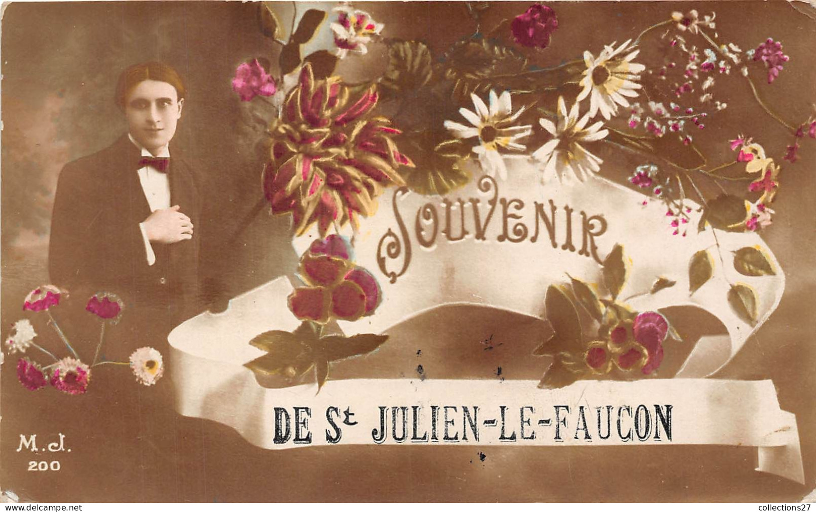 14-SAINT-JULIEN-LE-FAUCON- SOUVENIR DE SAINT-JULIEN-LE-FAUCON - Autres & Non Classés